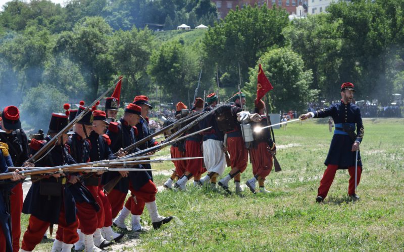 Подготовка к фестивалю «Оборона Таганрога 1855»
